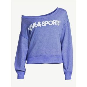 XXXL New Love & Sports Woman's Cropped Logo Sweatshirt Sz 22